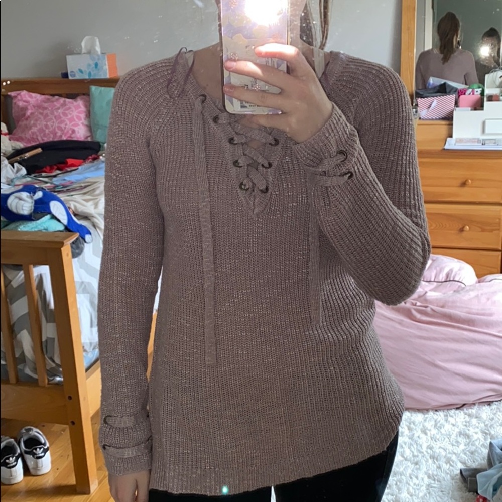 Mauve sweater